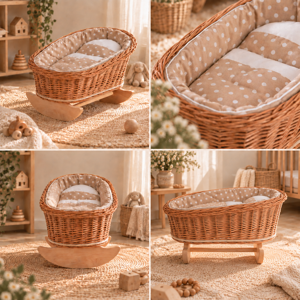 WICKER CRADLE | MIMI  | — BY WICKER STORIES®
