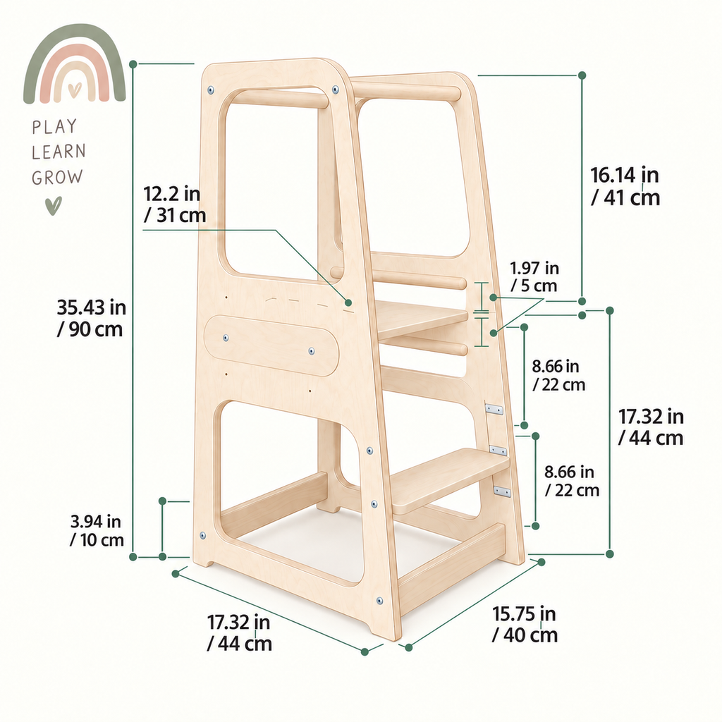 LEARNING TOWER | — BY MONTESSORI HOUSE BED®