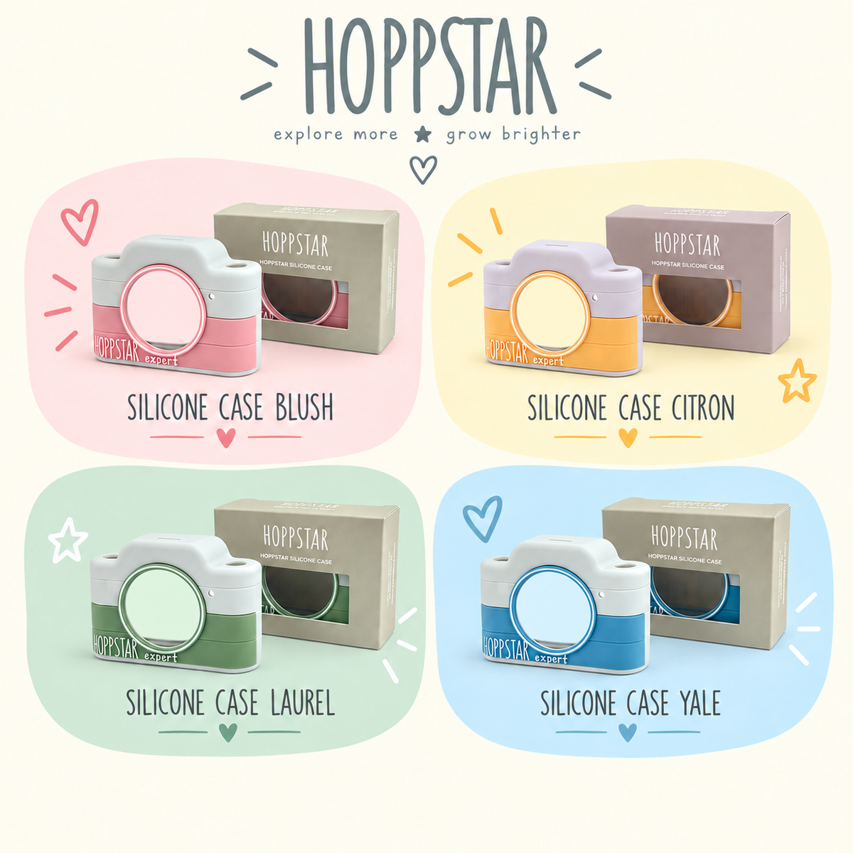 SILICONE CASE | FOR ‘EXPERT’ CAMERA | — BY HOPPSTAR®