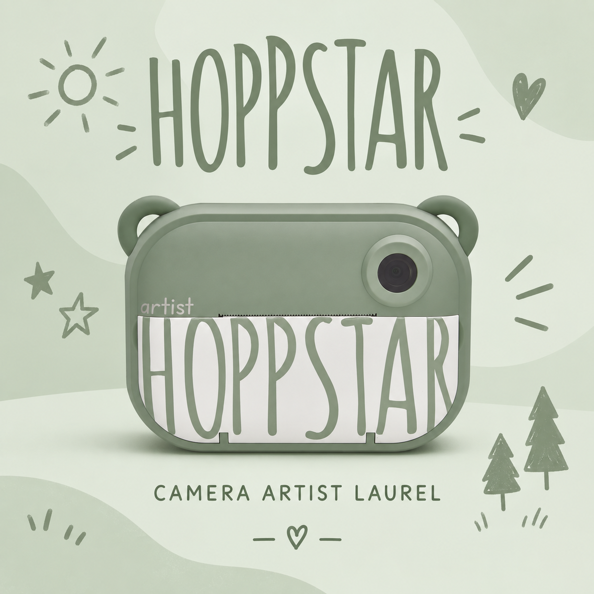 INSTANT PRINT CAMERA | ‘ARTIST’ | — BY HOPPSTAR®
