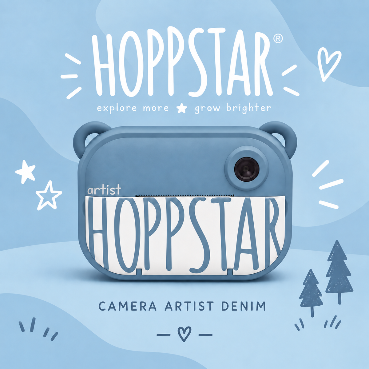 INSTANT PRINT CAMERA | ‘ARTIST’ | — BY HOPPSTAR®