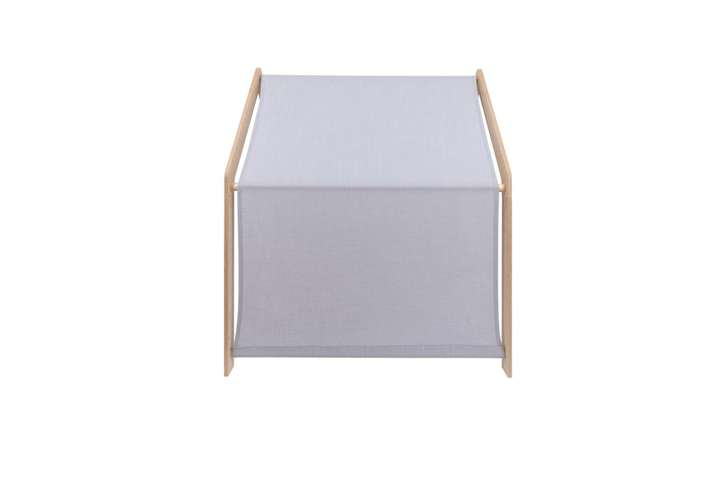 MeowBaby® Natural Wooden House for Kids - Blue Roof