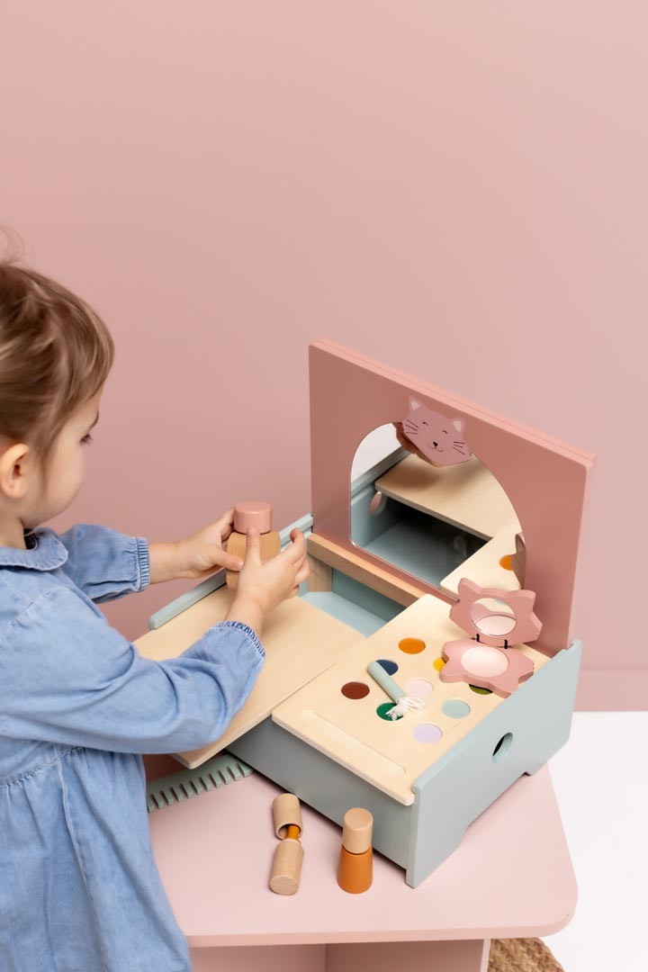 Wooden Make-Up Table