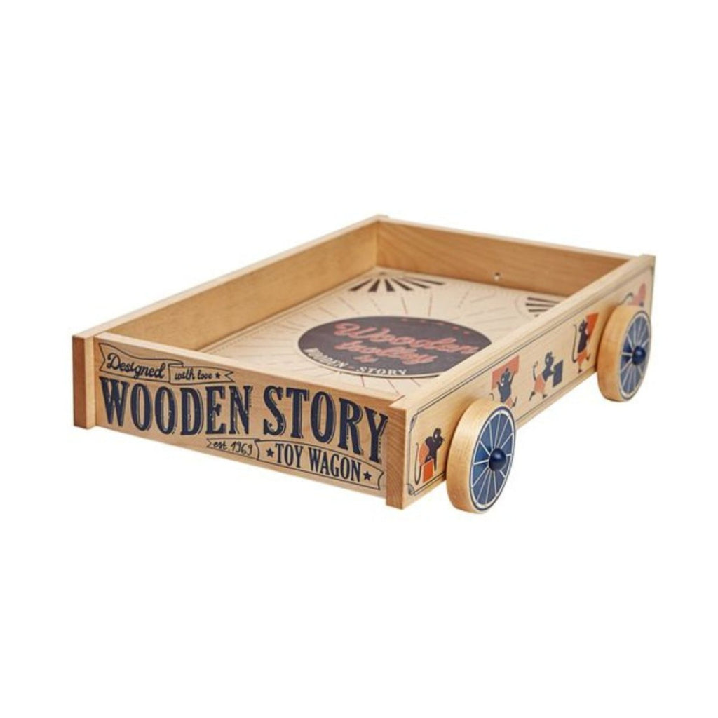 Wooden Story Wooden Wagon